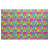 Pop-Kunst-Friedenssymbole Stoff (Fat Quarter (45,7 x 55,9 cm))