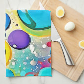 Pop-Kunst Geschirrtuch (Viertel Falte)