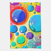 Pop-Kunst Geschirrtuch (Vertikal)