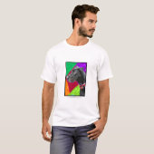 Pop-Kunst-großer Däne-T - Shirt (Vorne ganz)