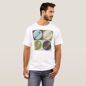 Pop-Kunst-Harmonika T-Shirt (Vorne ganz)