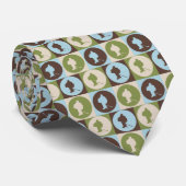 Pop-Kunst-Hockey Krawatte (Gerollt)