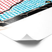 Pop Kunst Illustriert Ukraine Fotodruck (Ecke)