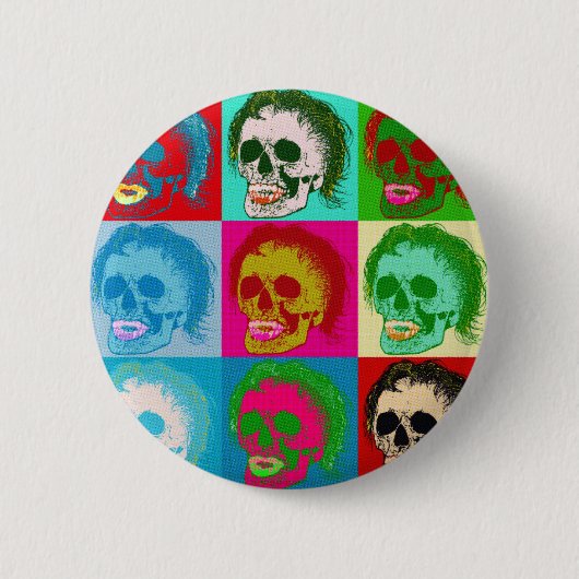 POP-KUNST ist tot! Button (Vorderseite)