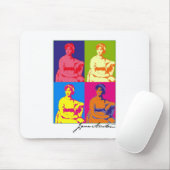 Pop-Kunst Janes Austen Mousepad (Mit Mouse)