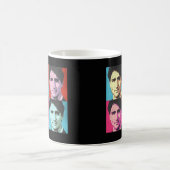 Pop-Kunst Justin Trudeau - .png Kaffeetasse (Mittel)