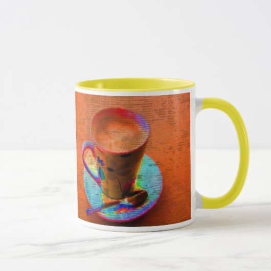 Pop-Kunst-Kaffeetasse-Tasse Tasse (Rechts)