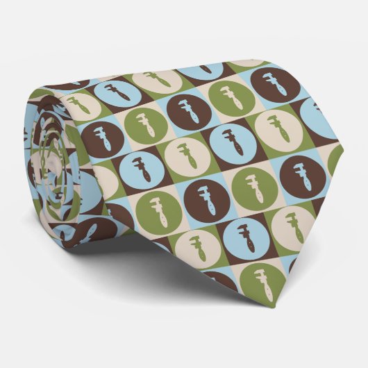 Pop-Kunst-Klempnerarbeit Krawatte (Gerollt)