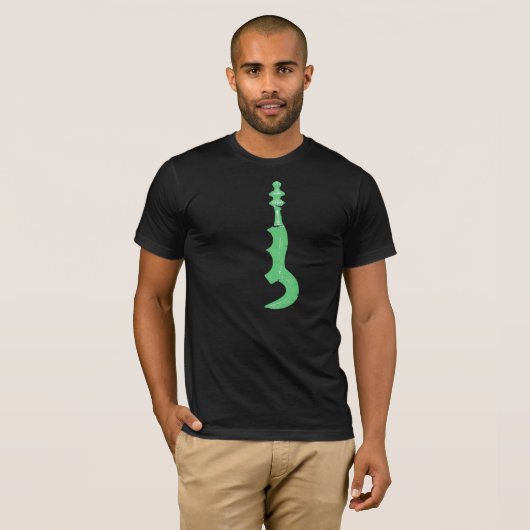 Pop-Kunst-Klinge T-Shirt (Vorne ganz)