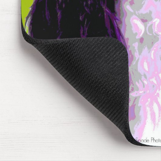 Pop KUNST König Charles Cavalier Mousepad (Ecke)