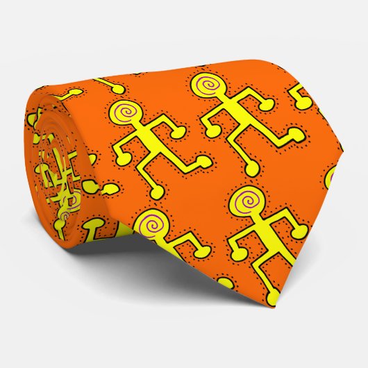 POP-KUNST-KRAWATTE KRAWATTE (Gerollt)