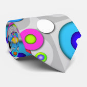 Pop-Kunst KREIST KRAWATTE ein (Gerollt)