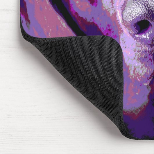 Pop-Kunst Laborador Retreiver Mousepad (Ecke)
