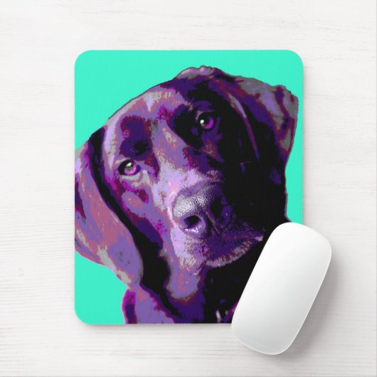 Pop-Kunst Laborador Retreiver Mousepad (Mit Mouse)