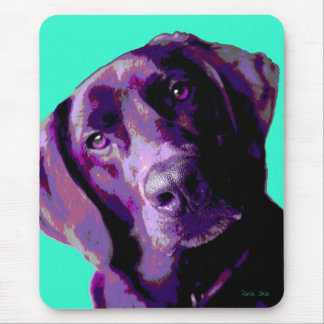 Pop-Kunst Laborador Retreiver Mousepad