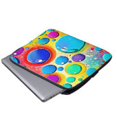 Pop-Kunst Laptopschutzhülle (Vorne Knopf)