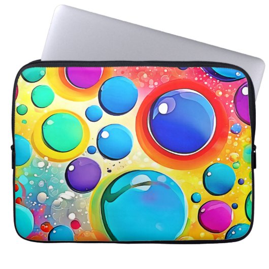 Pop-Kunst Laptopschutzhülle (Vorderseite)
