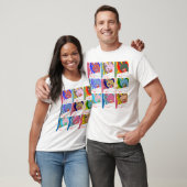 POP-KUNST-MÄDCHEN T-Shirt (Unisex)