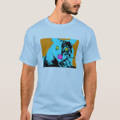 Pop-Kunst-Maine-Waschbär-Katze T-Shirt (Vorderseite)