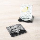 Pop-Kunst Marilyn Getränkeuntersetzer (Rechte Seite)