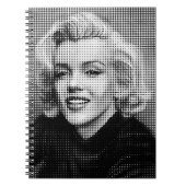Pop-Kunst Marilyn Notizblock (Vorderseite)