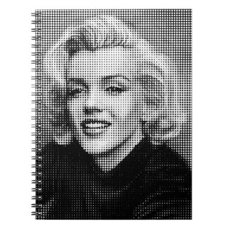 Pop-Kunst Marilyn Notizblock