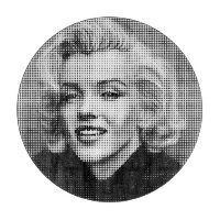 Pop-Kunst Marilyn