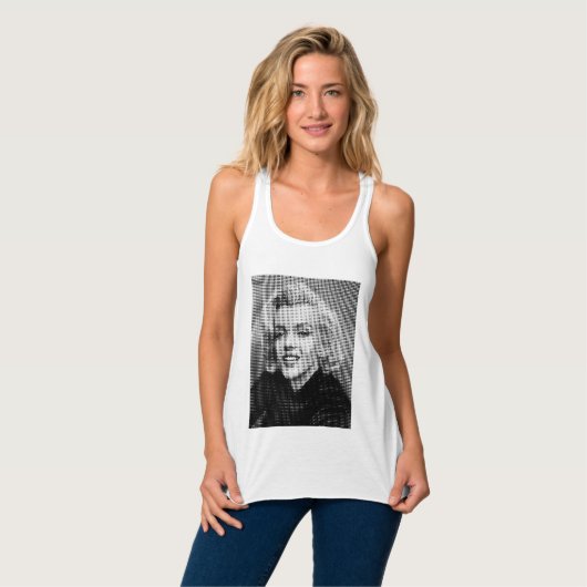 Pop-Kunst Marilyn Tank Top (Vorderseite Vollansicht)