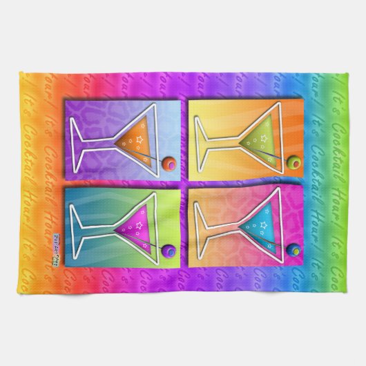 Pop-Kunst MARTINIS Küche - Bar TUCH (Horizontal)