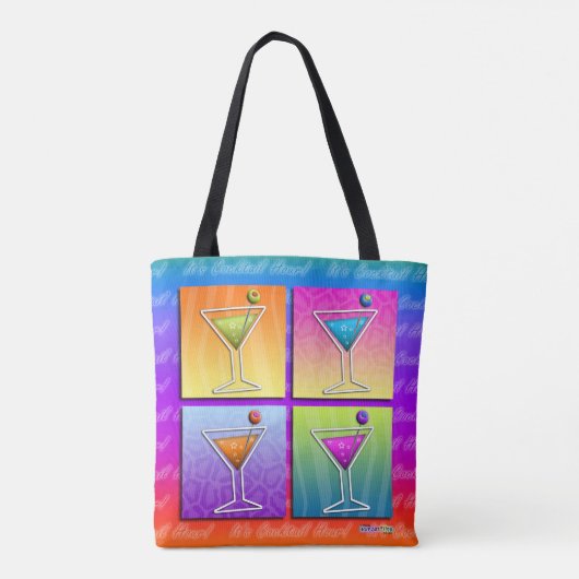 POP-KUNST-MARTINIS TASCHE (Rückseite)