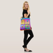POP-KUNST-MARTINIS TASCHE (Am Model)