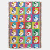 Pop-Kunst-Meerschweinchen Decke (Vorderseite Vertikal)