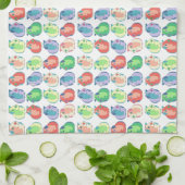 Pop-Kunst-Meerschweinchen-Muster Handtuch (Gefaltet)