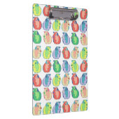 Pop-Kunst-Meerschweinchen-Muster Klemmbrett (Rechts)