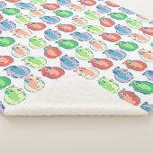 Pop-Kunst-Meerschweinchen-Muster Sherpadecke (3/4)