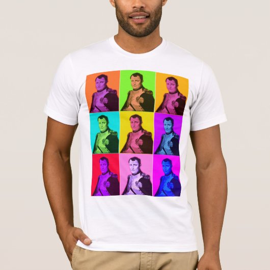 Pop-Kunst Napoleon T-Shirt (Vorderseite)