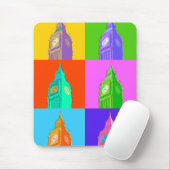 Pop-Kunst Neonbig Ben Mousepad (Mit Mouse)