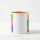 Pop-Kunst Neonbig Ben Tasse (Zentrum)