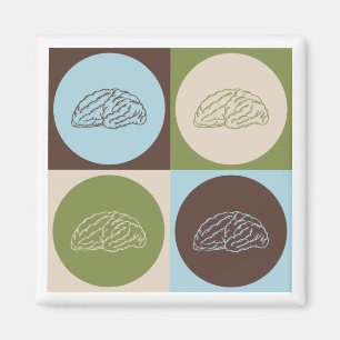 Pop-Kunst-Neurologie Magnet
