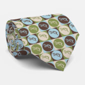 Pop-Kunst-Optik Krawatte (Gerollt)