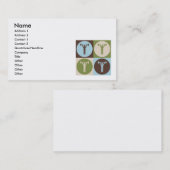 Pop-Kunst-persönliches Training Visitenkarte (Vorne/Hinten)