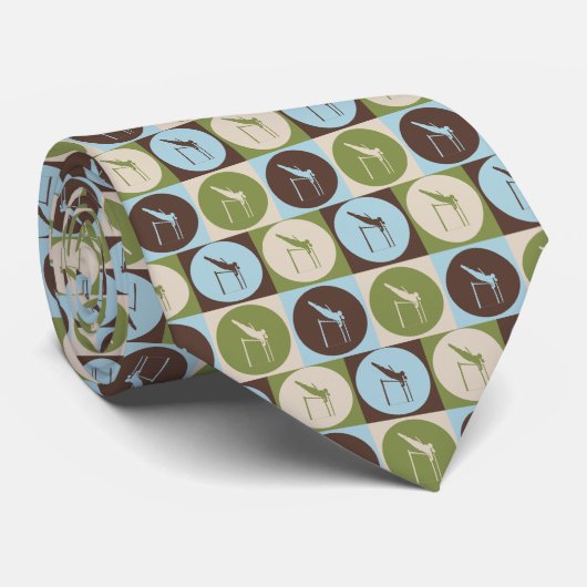 Pop-Kunst-PoleVaulting Krawatte (Gerollt)