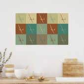 Pop Kunst Poster (Küche)