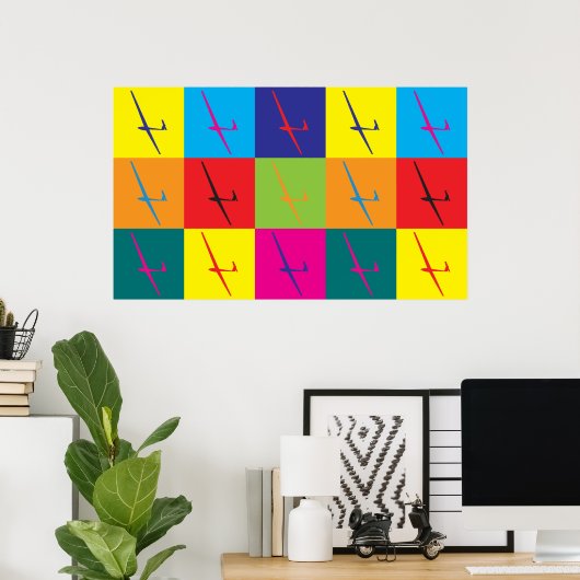 Pop Kunst Poster (Heimbüro)