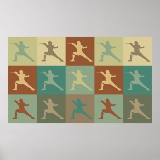 Pop Kunst Poster (Vorne)