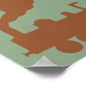 Pop Kunst Poster (Ecke)