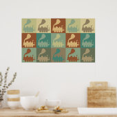 Pop Kunst Poster (Küche)