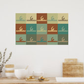 Pop Kunst Poster (Küche)