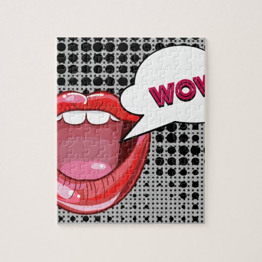 Pop-Kunst Puzzle (Vertikal)