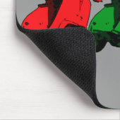 Pop-Kunst RGB-Roller Racer Mousepad (Ecke)